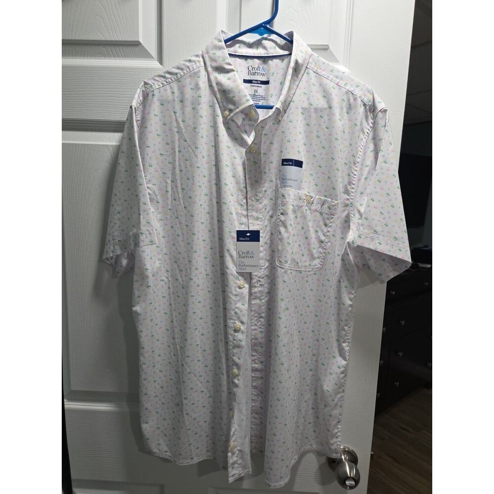 Croft And Barrow Slim Fit Performance Shirt